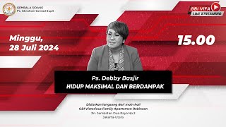 Ibadah Live Streaming GBI VIFA  Ps Debby Basjir  AptRobinson  28 Juli 2024 [upl. by Mera]