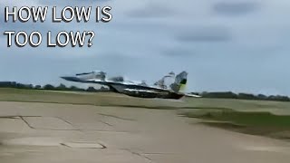 Fighter Pilots React to F16 and MiG29 EXTREMELY LOW Passes [upl. by Ybsorc]