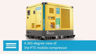 PTE  A 360degree view of the PTE mobile compressor [upl. by Suolhcin]