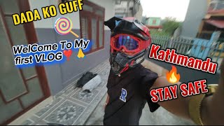 My 1st Vlog😌Kathmandu stay strong 🇳🇵 Dada ko Fresh Guff  PARVUG [upl. by Calabrese]