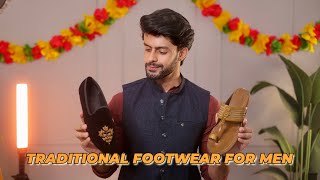 TRADITIONAL FOOTWEAR FOR MEN 2023  INDIAN FOOTWEAR FOR MEN  WEDDING FOOTWEAR IDEAS [upl. by Martie615]