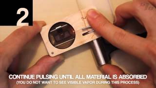 Magic Flight Vaporizer Concentrate Tray How To 1Percent [upl. by Collayer]