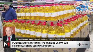 PLF 2025  Exonération temporaire de la TVA sur l’importation de certains produits [upl. by Redmer58]