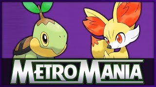 MetroMania Season 4 Heat 4  Turtwig vs Fennekin  Starter Pokémon Metronome Battle Tournament [upl. by Tnerual]