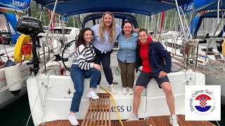 Women Sail Croatia  Damski Odmor Sail  Travel  Adventure [upl. by Mesics]