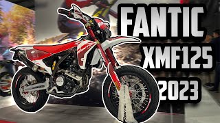 NEW FANTIC XMF 125 COMPETITION 2023  EICMA 2022 [upl. by Oiludbo]