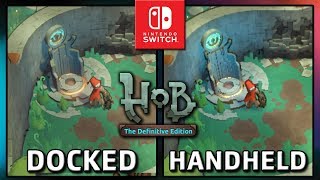 Hob The Definitive Edition  Docked amp Handheld  Frame Rate Test on Switch [upl. by Blisse373]