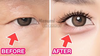 Make your Eyes Look Bigger Naturally Create Aegyo Sal Eye Bags with Face Yoga Exercise [upl. by Oshinski]