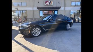 2022 BMW 530i xDrive in Black Sapphire Metallic [upl. by Durwyn907]