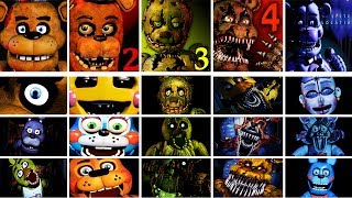 Five Nights at Freddys 14  Sister Location Jumpscare Simulator  FNAF Game [upl. by Wawro]