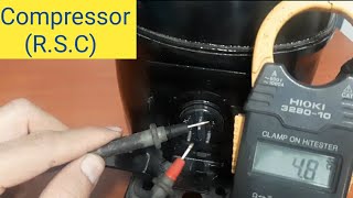 how to check compressor  compressor running starting and common zkmultitech [upl. by Alledi57]