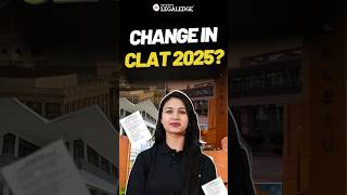 CLAT 2025 Paper Pattern Change clat2025 [upl. by Lenahc]