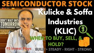 KULICKE amp SOFFA INDUSTRIED KLIC Stock 🙀 BUY HOLD OR SELL SHORT amp LONG [upl. by Acilef]