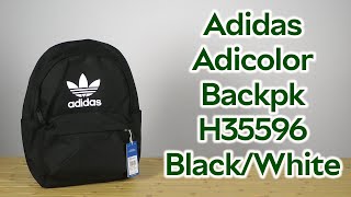 Розпаковка Adidas Adicolor Backpk H35596 BlackWhite [upl. by Tebor]