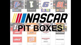 2019 NASCAR Pit Boxes [upl. by Hurd]