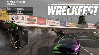 WRECKFEST GamePlay  Background Game Footage  No Commentary [upl. by Aicad]