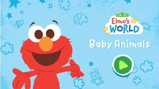 SESAME STREET  Baby Animals ⭐ Elmos WORLD ⭐ PBS KIDS Mini explorers zone [upl. by Faletti407]