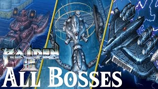 Raiden III  All Bosses [upl. by Suzette]