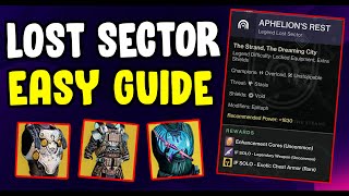 Aphelions Rest Master and Legend Lost Sector Guide  Destiny 2 [upl. by Amari]