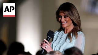 Melania Trump calls husbands survival of assassination attempts miracles [upl. by Ichabod]