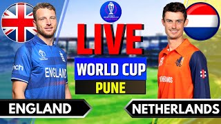 England vs Netherlands Live  ICC World Cup 2023  ENG vs NED Live  ICC World Cup Match Live [upl. by Assennej]