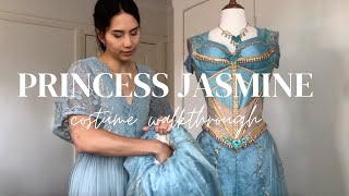 Princess Jasmine Cosplay Walkthrough  Detailed Costume Breakdown [upl. by Ellan]