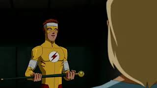 Young Justice Queen Perdita Thanks Kid FlashWally West and Rewards Him [upl. by Oag]