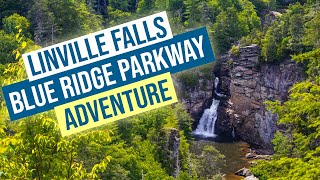 Linville Falls Blue Ridge Parkway Adventure [upl. by Alema920]