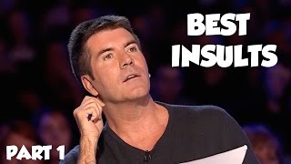 Simon Cowell Best Insults PART 1  SAVAGE [upl. by Wolford576]