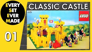 CLASSIC CASTLE  EVERY LEGO SET EVER MADE  CASTLE 01 [upl. by Aiclid]