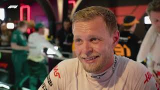 We really earned it today Magnussen delighted to help Haas score point  Saudi Arabia Grand Prix [upl. by Vally142]