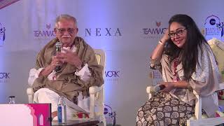 Meghna Gulzar Shantanu Ray Chaudhuri Gulzar  Jaipur Literature Festival [upl. by Ettesel]