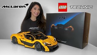 LEGO Technic P1 McLaren 42172 Review [upl. by Tobie]