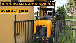 2428 SLT Extremely Strong Ultra Compact Wheel Loader [upl. by Gard]