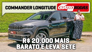 Jeep Commander Longitude tem SETE LUGARES pelo mesmo preço do Compass [upl. by Olds]