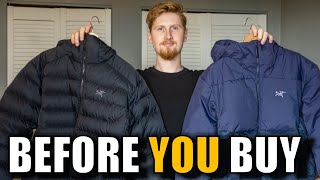 ArcTeryx Down Jackets WORTH IT  NEW Thorium vs Thorium SV Comparison and Review [upl. by Denis]