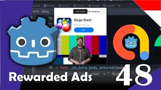 Godot 40  48  Admob 4  Rewarded Ads [upl. by Baecher]