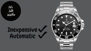 A 28 Automatic Rolex Submariner Homage from Tevise [upl. by Sverre]