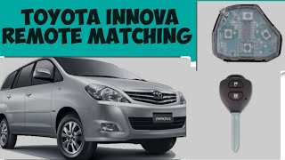 Toyota Innova 2010🚔 fuse Box replace amp Remote Matching 🚖youtube🚙 mechinical videos🚘 [upl. by Rosecan]