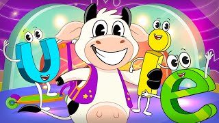 Las Vocales  La Vaca Lola  Canciones Infantiles [upl. by Marguerita]