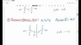 Acids of sulphursulphuric acidsulfurous acidcaros acidThiosulphurous acidthiosulphuric [upl. by Fleece120]