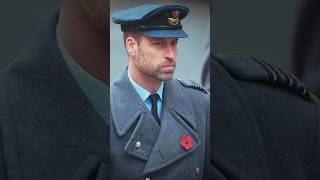 Catherine appeared on a balcony above Cenotaph war memorial on Remembrance Sunday in 2024 [upl. by East642]