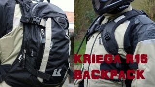 Kriega R15 Backpack tested [upl. by Nnylsoj]