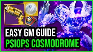 EASY Psiops Battleground Cosmodrome GM Nightfall Guide [upl. by Lull]