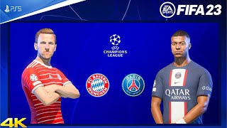 FIFA 23  Bayern Munich Vs PSG  UCL 2324  PS5™ 4K60 Next Gen [upl. by Airetnuhs71]