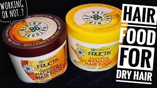 Dry amp Rough Hair  Garnier Fructis Hair Food  garnier hair food mask how to use  Garnier Hair Mask [upl. by Amiaj81]