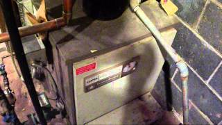 1969 American Standard gas boiler startupshutdown and other random videos [upl. by Bultman]