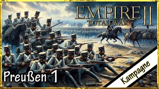 Lets play Total War Empire II MOD D  HD  Schwer  Preußen Kampagne  1 [upl. by Anirol]