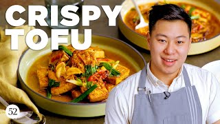 Lucas Sin Teaches You How to PanFry Tofu 2 Ways  In The Kitchen With [upl. by Loats]