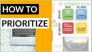 How to Prioritize Tasks Effectively GET THINGS DONE ✔ [upl. by Melcher]